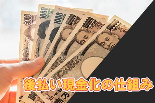 後払い現金化の仕組み